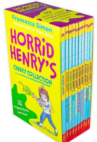 Set of 10 Horrid Henry Books