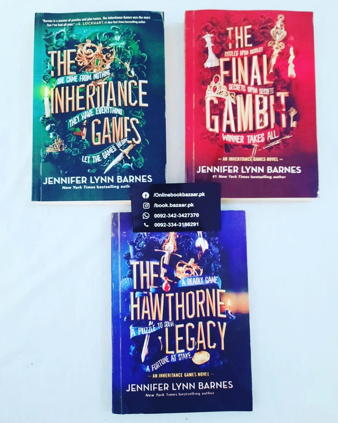 JENNIFER LYNN BURNES ( 3 BOOKS )