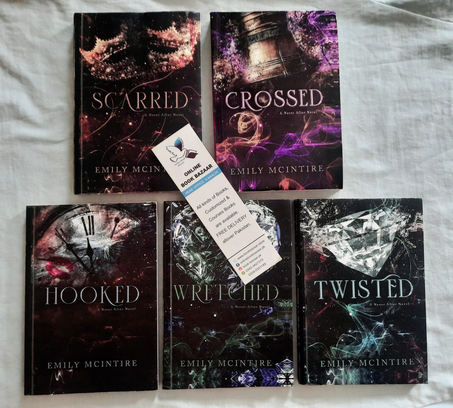 SCARRED ( 5 BOOKS SET )